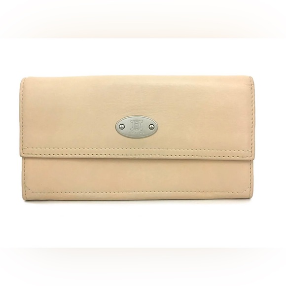 CELINE Macadam Leather Long Bifold Wallet /1E7473 - Picture 1 of 5